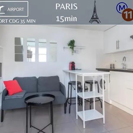 Апартаменты Benfleet 4 Cosy Studio Proche Paris