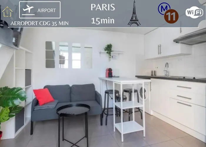 Daire Benfleet 4 Cosy Studio Proche Paris